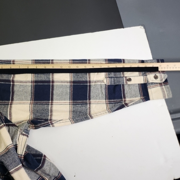 Jachs Shirt Men XXL MFG Hetitage Flannel Plaid Long Sleeve Outdoor Bust Pockets - Picture 11 of 14